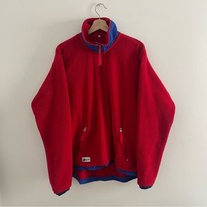Vintage MEC pullover half zip fleece
